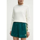 Adidas Kratke hlače ženske, zelena barva, IR6095