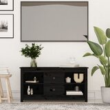 vidaXL TV omarica črn 103x36,5x52 cm trdna borovina Cene