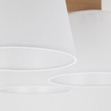 Brilagi plafonski luster latte sabia 5xE27/15W/230V bor/bela | Eponuda.com