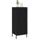  Komoda crna 34 5 x 34 x 90 cm od konstruiranog drva | shoptok.hr