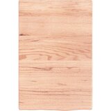  Zidna polica svjetlosmeđa 40x60x2 cm od obrađene hrastovine | shoptok.hr