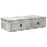 Maison Chic Stenska polica - Viseča Polica s predali betonsko siv 60x28x15 cm inž. les, (21793602) | Shoptok.si