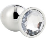 DREAMTOYS analni čep gleaming love silver medium | Shoptok.si