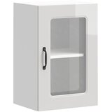 Maison Chic Kuhinjska stenska omarica - Kuhinjska omarica s steklenimi vrati Kalmar bela iu629, (22063777) | Shoptok.si