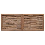  Uzglavlje Zidne Prirodna 180 cm Čvrsto teak drvo | shoptok.hr
