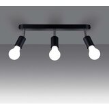  Stropna svetilka FORNES 3 črna, (21348030) | Shoptok.si