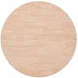  Okrugla stolna ploča Ø 90 x 2,5 cm od netretiranee hrastovina | shoptok.hr