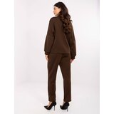 RUE PARIS Set-IT-KMPL-9761.25-dark brown | Shoptok.si