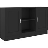 Maison Chic Komoda - Predalnik črna 120x30,5x70 cm iverna plošča, (21716162) Cene