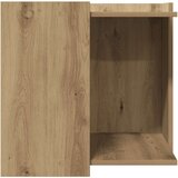  Kutija z mačji pijesak boja hrasta 53x53x51cm konstruirano drvo | shoptok.hr