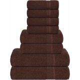  Set ručnika od 8 dijelova FROGN smeđi 360 g/m² | shoptok.hr