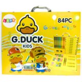 Art Set in a Suitcase Yellow Duck 84 El | Shoptok.si
