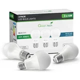  Žarulja LED 6W 6000K E27 220V IP40,A60 Epistar LED 3/1