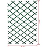 Nature oporna mreža za rastline 50x150 cm pvc zelene barve 6040702, (20758832) | Shoptok.si