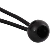  Bungee uže s lopticama 24 kom. Crna 4 mm x 22 cm Polipropilen | shoptok.hr