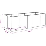  Vrtna saksija Maslinastozelena 200 x 80 x 60 cm Čelična vrata - Maslinastozelena 200 x 80 x 60 cm | shoptok.hr