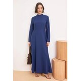Trendyol Modest Ženska haljina Tctss26Eb00116, Tamnoplava Cene