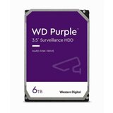 Wd HDD purple 6TB (62PURX-64B2MY0) cene
