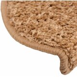  Prostirke za stepenice 30 kom 65x21x4 cm bež poluokrugle velike | shoptok.hr