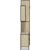 vidaXL 3-dijelni set kupaonskog namještaja boja hrasta sonome drveni | shoptok.hr