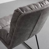Bessagi Home stol kona, siva | Shoptok.si