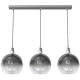  Luster na sajli MONTE 3xE27/60W/230V Ø 20 cm mat hrom | Eponuda.com