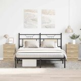  Noćni ormarići 2 kom boja hrasta 38x35x56 cm konstruirano drvo | shoptok.hr