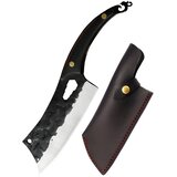 IZMAEL Kuhinjski sjekač HI-25837 - Smeđa / Crna / S futrolom | shoptok.hr
