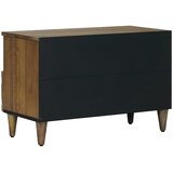 TV ormar s pohranom Smeđa 70 x 33,5 x 46 cm Čvrsto drvo manga | shoptok.hr