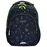 Head Ranac đački anatomski 2zipa 1džep veći AB300 Skate Lifestyle 24.502024115 crno-zeleni Cene
