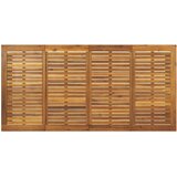 vidaXL Vrtna miza z nogami U oblike 200x90x75 cm trden akacijev les | Shoptok.si
