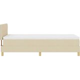  Krevet s opruga kutije s jastukom Krema 80 x 200 cm tkanina | shoptok.hr