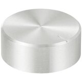 TRU COMPONENTS TC-11696464 okretni gumb s gumbom za obilježavanje srebrna (Ø x V) 25 mm x 10 mm aluminij, plastika 1 S | Eponuda.ba
