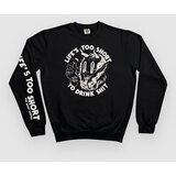 The Dudes Too Short Drinks Classic Pulover black | Shoptok.si