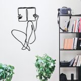 Wallity zidna dekoracija Adios, 37,5x60cm, Crna | ePonuda.com