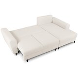 Cosmopolitan Design Bež sklopiva/s prostorom za odlaganje kutna garnitura od bouclé tkanine (s desnim kutom/s ležaljkom) Kyoto – | shoptok.hr