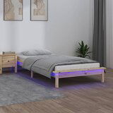  Okvir za krevet 100 x 200 cm od masivnog drva Cijene