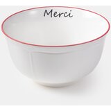 Sinsay Keramička zdjela s natpisom Merci | shoptok.hr