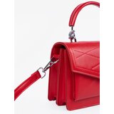 Shelvt Red small women's handbag with a handle and strap | Shoptok.si