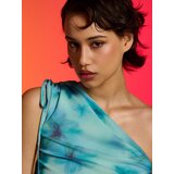 Sinsay Top na jedno rame s naborima | shoptok.hr
