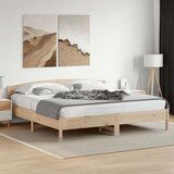 vidaXL Okvir kreveta s uzglavljem 180 x 200 cm masivna borovina | shoptok.hr