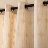 Douceur d intérieur Bež zavesa 140x240 cm Ondine – | Shoptok.si