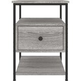 vidaXL Nočna omarica 2 kosa siva sonoma 40x42x56 cm inženirski les | Shoptok.si