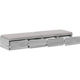  Ladice za krevet s ladicama Siva Sonoma 120 x 36,5 x 16,5 cm | Eponuda.com