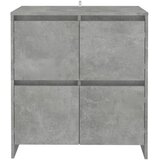  Komoda siva boja betona 70x41x75 cm od konstruiranog drva | shoptok.hr
