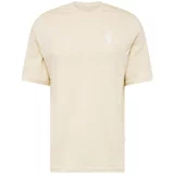 Selected Homme Majica 'SLHCORBY' boja pijeska / bijela