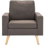  Fotelj iz taupe blaga | Shoptok.si