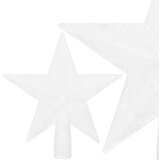  Božićni ukras zvijezda 20 cm bijela | shoptok.hr