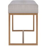  Klupa 80 cm siva baršunasta | shoptok.hr