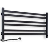 Električni sušač peškira sa termostatom AVANGARD 181W 50x90 cm crni levi | Eponuda.com
